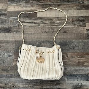 Aldo cream colored satchel purse
